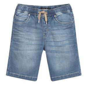 Molo Denim Drawstring Shorts - Boys Size 6
